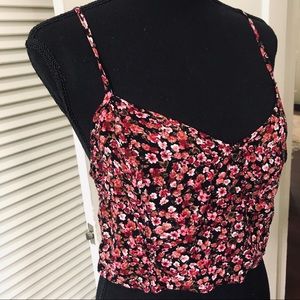 Floral Crop Top